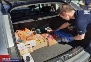 Jawor. Policjanci wsparli akcję pomocy!