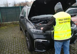 [VIDEO] Akcja Straży Granicznej na autostradzie A1. Zatrzymano skradzione w Niemczech BMW