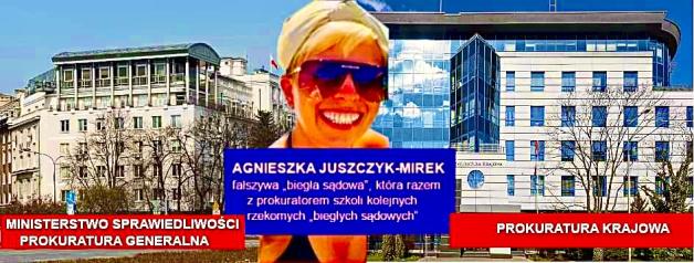 PATRIOT24 INTERWENIUJE: Po naszym zgłoszeniu Ministerstwo Sprawiedliwości przekazuje sprawę fałszywej biegłej sądowej Agnieszki Juszczyk-Mirek do Prokuratury Krajowej! W prokuraturach są kolejne zawiadomienia o możliwości popełnienia przez nią przestępstw!